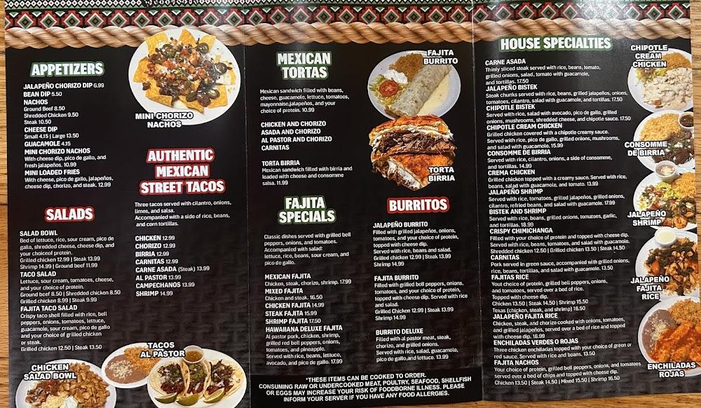 Jalapenos Mexican Food Torta Chicken & Chorizo